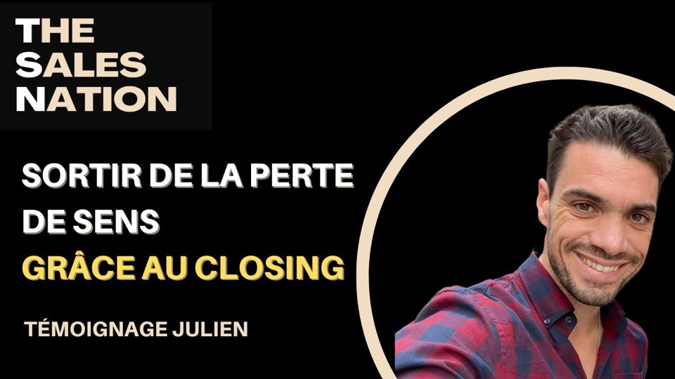 Témoignage vidéo de Julien.